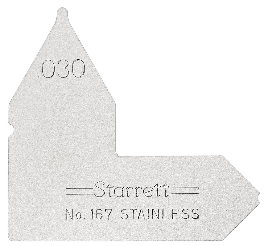 Starrett - Radius Gage .030in