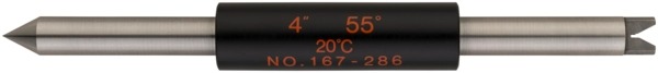 Mitutoyo Screw Thread 4"X55Deg 167-286