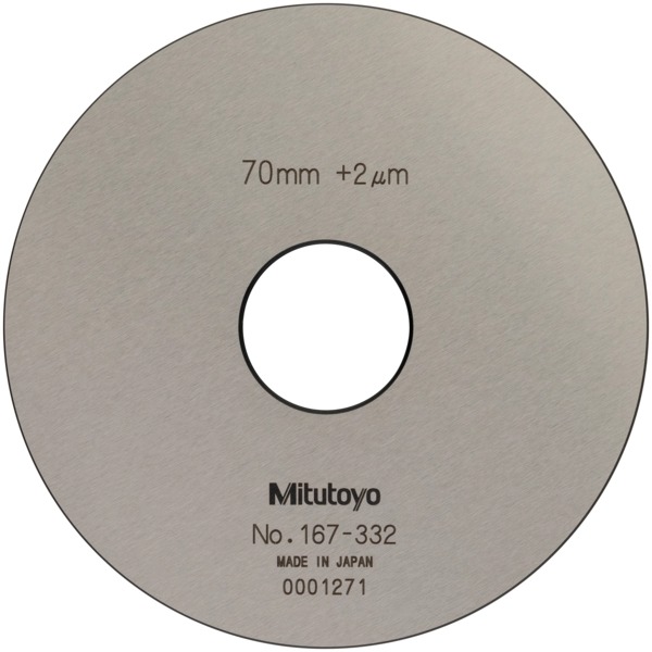 Mitutoyo Standard For V-Anvil Mic 70Mm 167-332