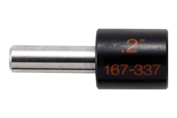 Mitutoyo Standard For V-Anvil Mic .2 167-337