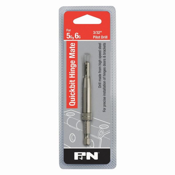 DRILL SELF CENTRE QUICKBIT HEX SHANK 3/32" P&N