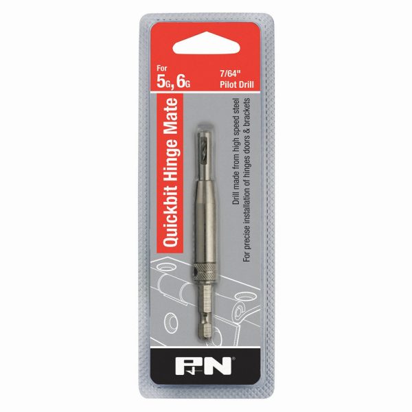 DRILL SELF CENTRE QUICKBIT HEX SHANK 7/64" P&N