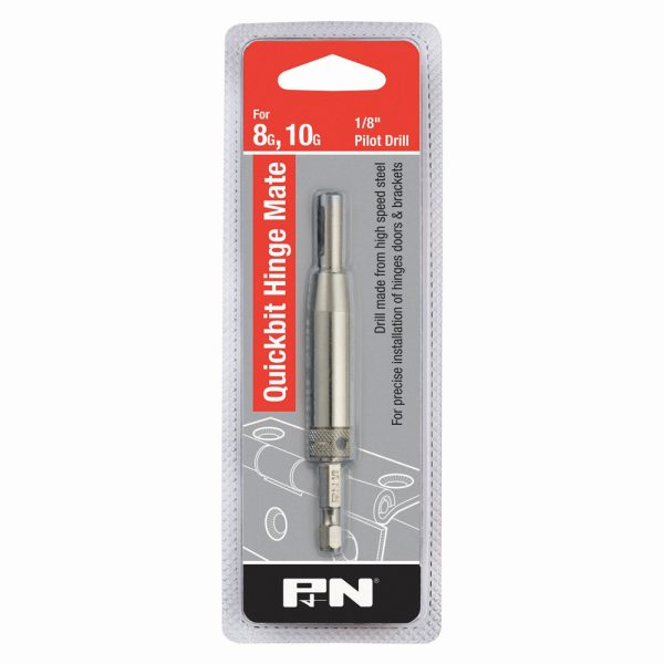 DRILL SELF CENTRE QUICKBIT HEX SHANK 1/8" P&N