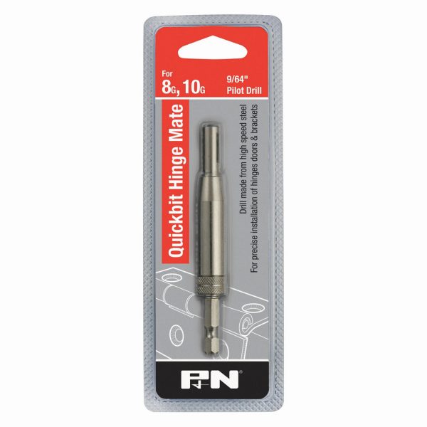 DRILL SELF CENTRE QUICKBIT HEX SHANK 9/64" P&N