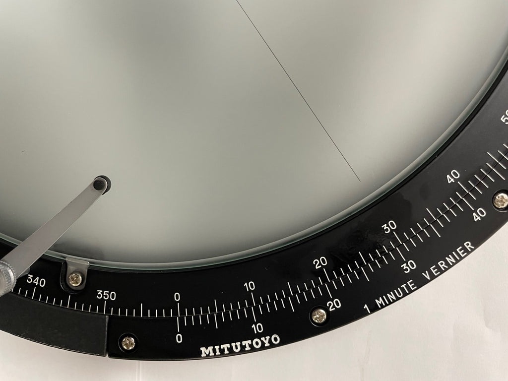 Mitutoyo Protractor Screen C T 172-211 - Image 3