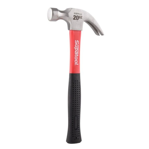 SUPATOOL 1751 HAMMER CLAW FIBREGLASS 20OZ