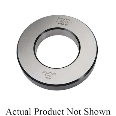 Mitutoyo Ring Gage 1.75Mm,0.07 177-355