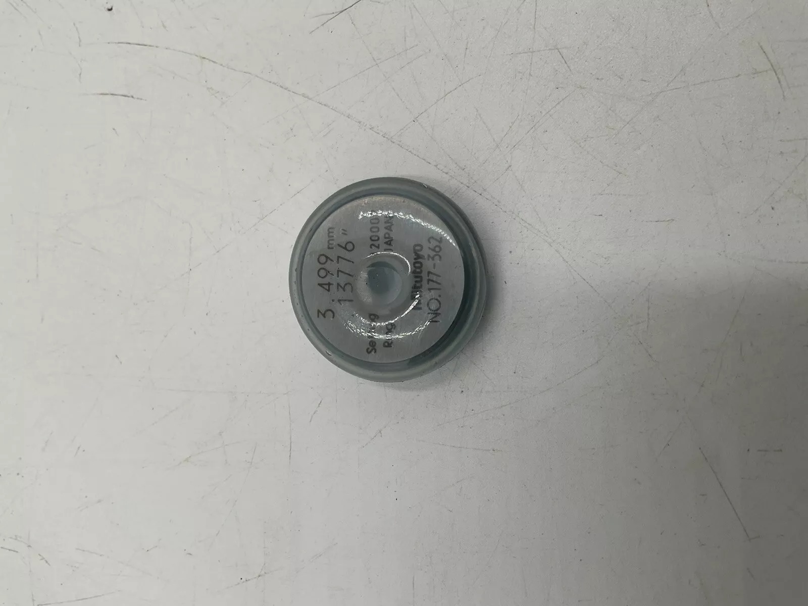 Mitutoyo Ring Gage 3.5Mm,0.140 177-362