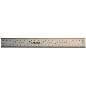 Mitutoyo Steel Rule A 182-102 - Image 2