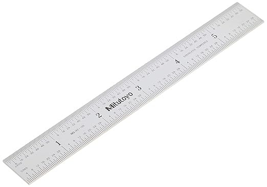 Mitutoyo Steel Rule A 182-105 - Image 2