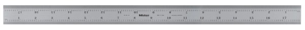 Mitutoyo Steel Rule 18"/450Mm 182-145