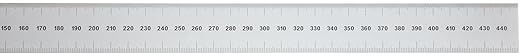 Mitutoyo Wide Rigid Rule 450Mm 182-151 - Image 2
