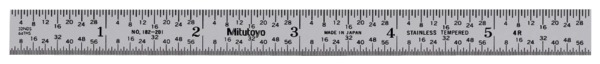 Mitutoyo Steel Rule A 182-201
