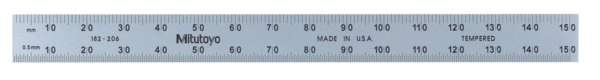 Mitutoyo Steel Rule 182-206