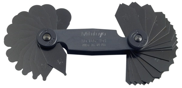 Mitutoyo Radius Gage A 186-101