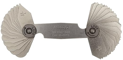 Mitutoyo Radius Gage A 186-101 - Image 2