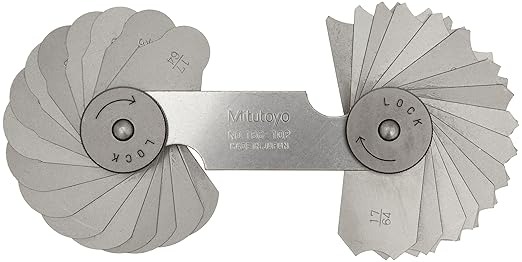 Mitutoyo Radius Gage A 186-102 - Image 2