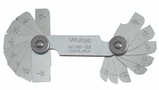Mitutoyo Radius Gage A 186-104 - Image 5