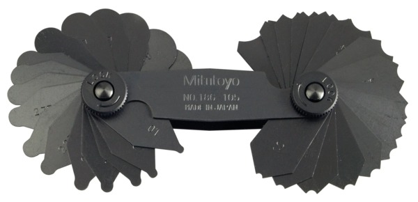 Mitutoyo Radius Gage A 186-105