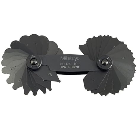 Mitutoyo Radius Gage A 186-105 - Image 2