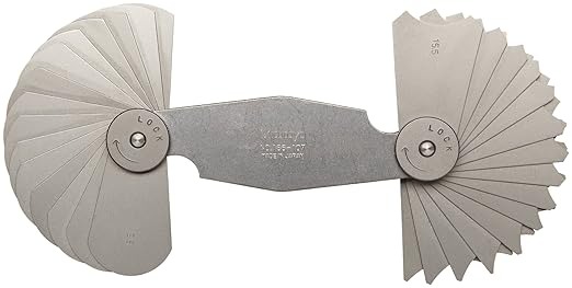 Mitutoyo Radius Gage A 186-107 - Image 2