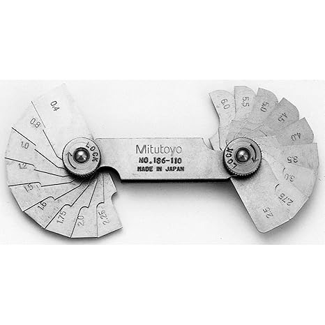 Mitutoyo Radius Gauge 186-110 - Image 2