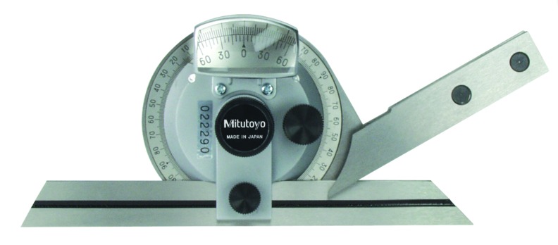Mitutoyo Universal Bevel Protractor 187-907 - Image 2