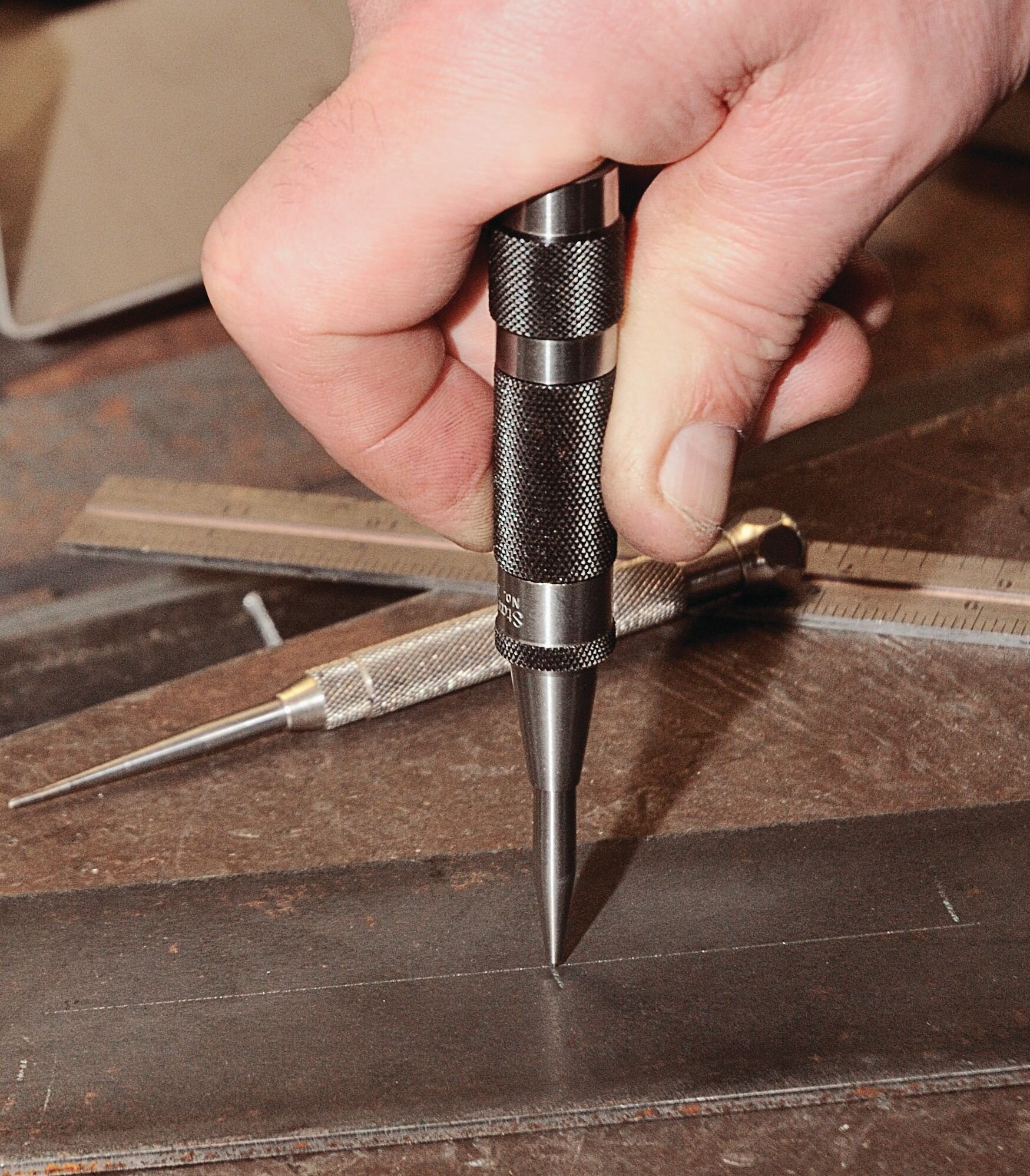 Starrett - Center Punch 5 1/4in (130mm) Length 11/16in (17mm) Dia. - Image 2