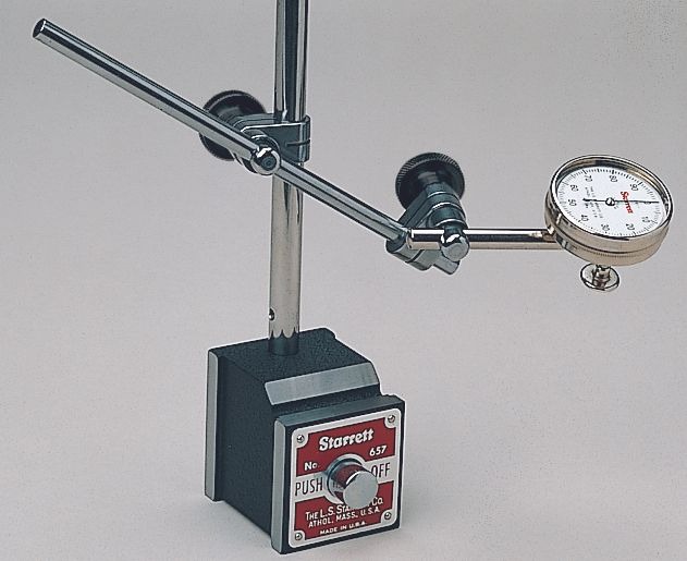 Starrett - Dial Test Indicator 0-100 Back Plunger W/points/adapter Only - Image 3