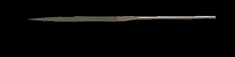 Bahco Needle file, knife, 6", 16cm, smooth cut, no handle, industrial pack