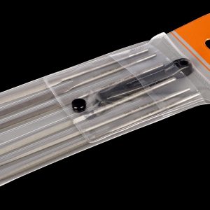 Bahco Needle file set, 6 pce in wallet, 6", 16cm, smooth cut, no handle