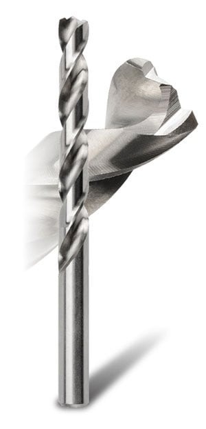 Bordo 4mm Delta Point Bright Finish HSS Jobber Drill