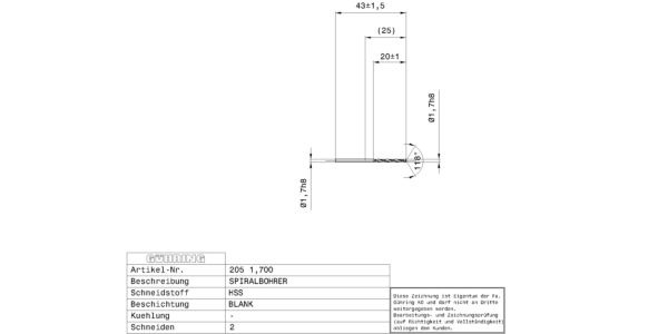 Guhring Jobber drill HSS - Image 2