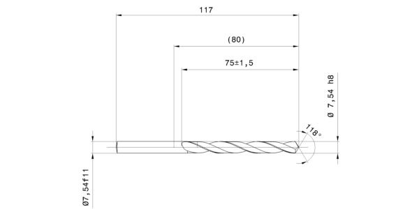 Guhring Jobber drill HSS 5/16 - Image 2