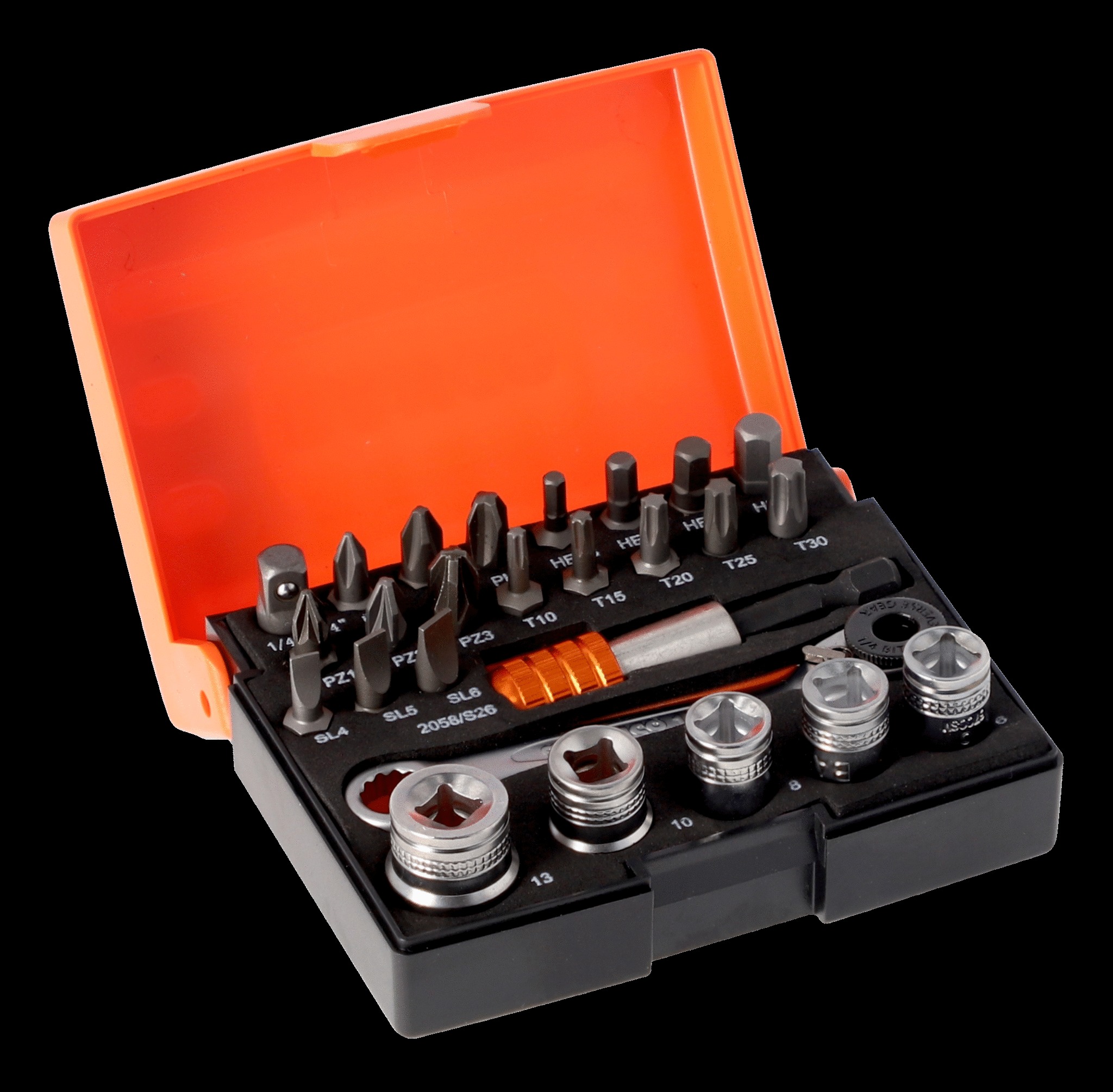 Bahco BIT SET WITH BIT RATCHET