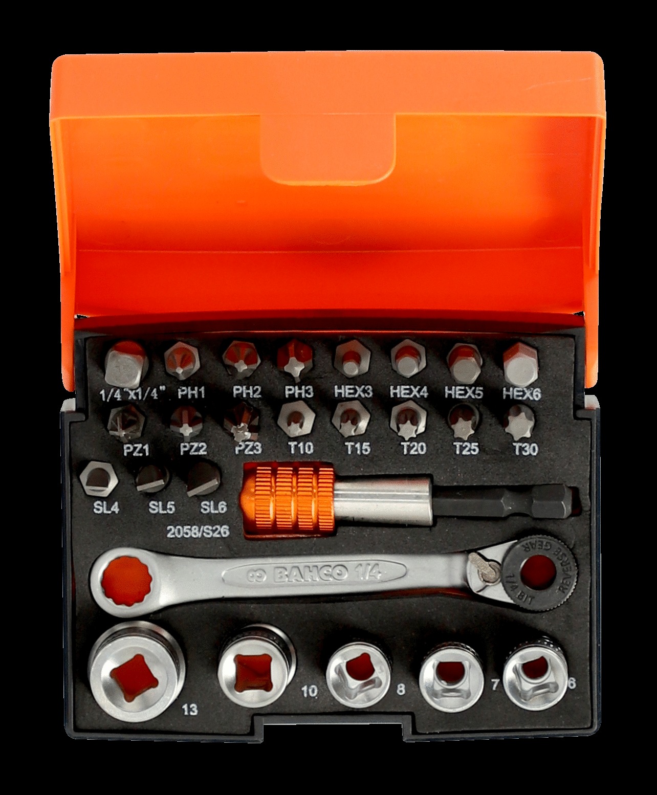 Bahco BIT SET WITH BIT RATCHET - Image 2