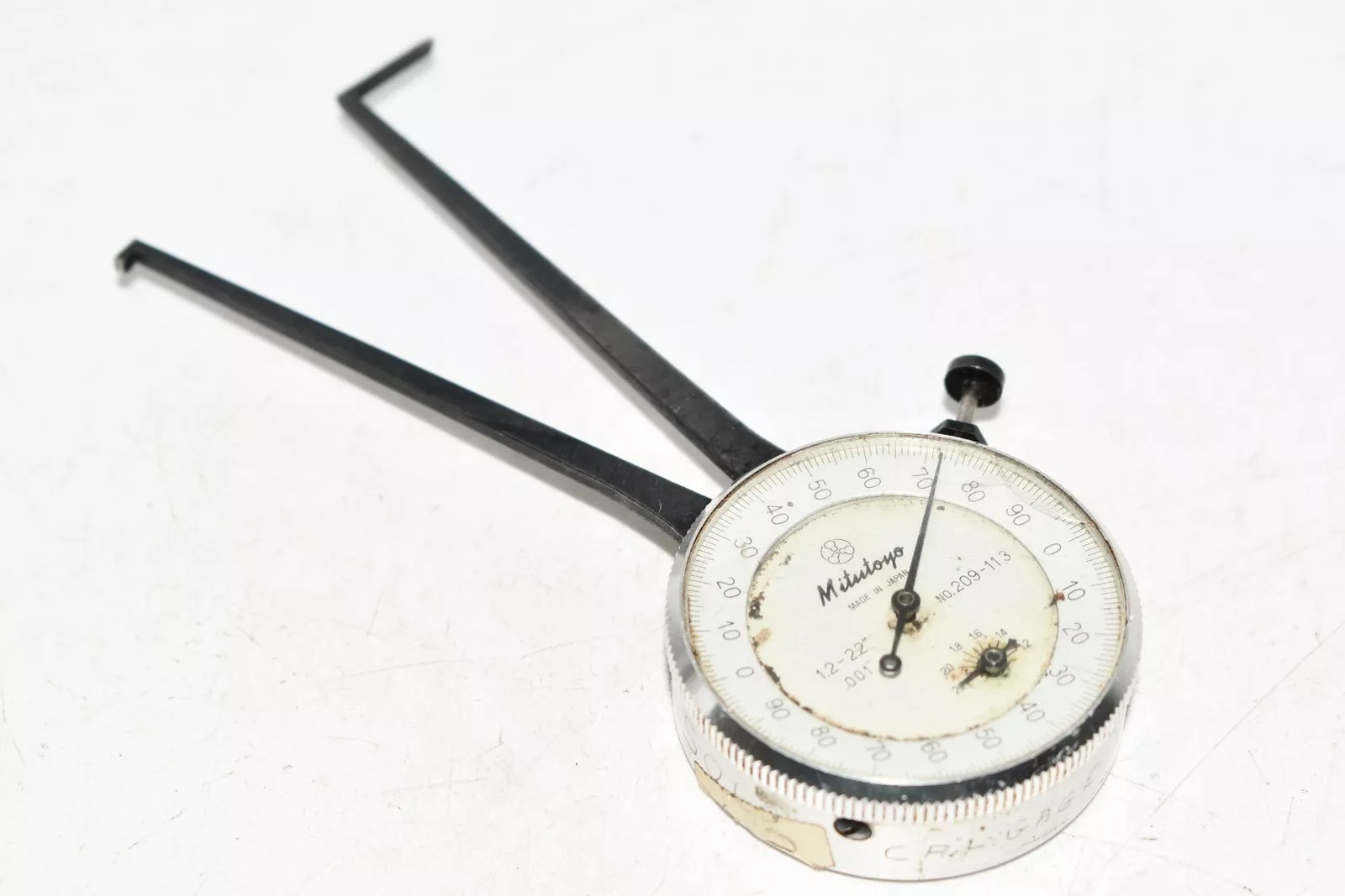 Mitutoyo Dial Caliper Gage B 209-113 - Image 2