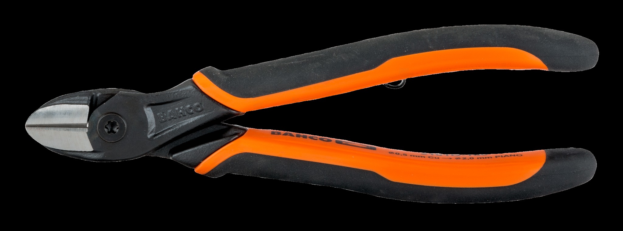 Bahco Pliers, ergo, side cutting, 125mm, max cutting cap 1.6mm - Image 2