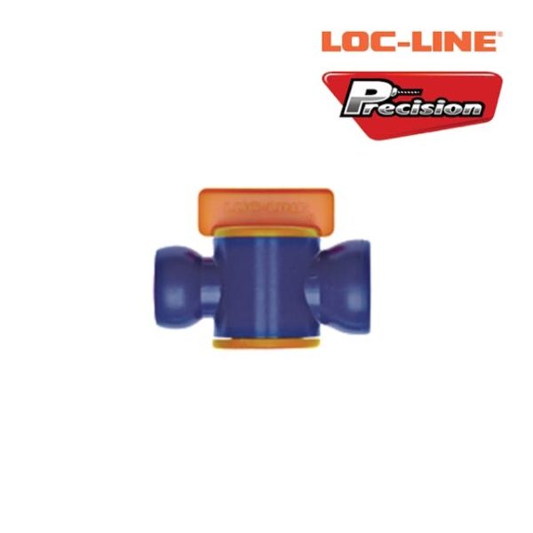LOC-LINE 1/4 INCH SYSTEM IN-LINE VALVE (Pack of 2)