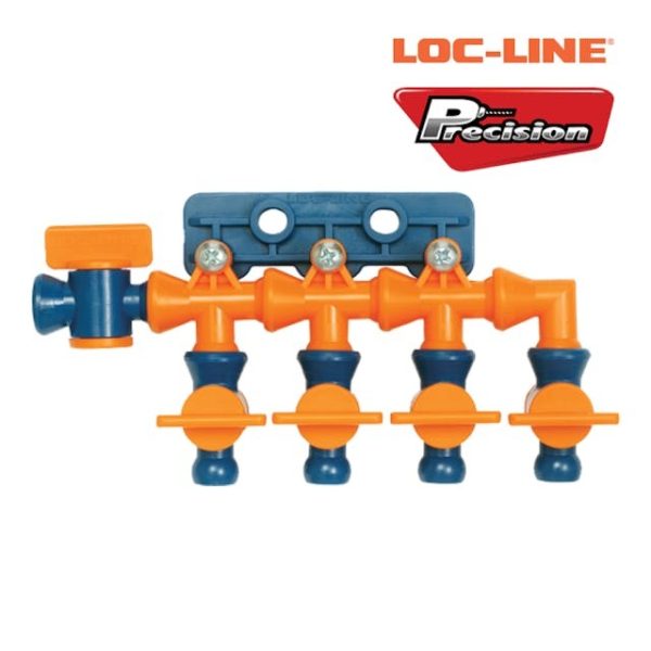 LOC-LINE 1/4 INCH SYSTEM MODULAR MANIFOLD BRACKET (Pack of 2)