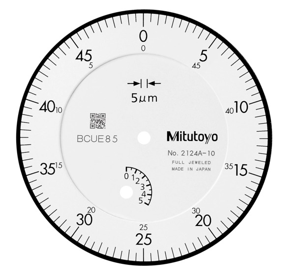 Mitutoyo DIAL INDICATOR 2124A-10 - Image 2