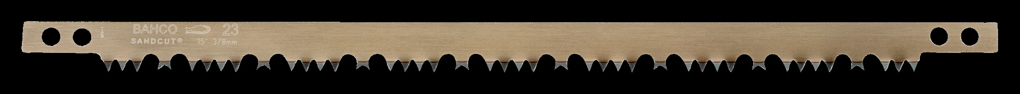 Bahco Bowsaw blade, hardpoint, raker toothed for cutting green wood - Image 2