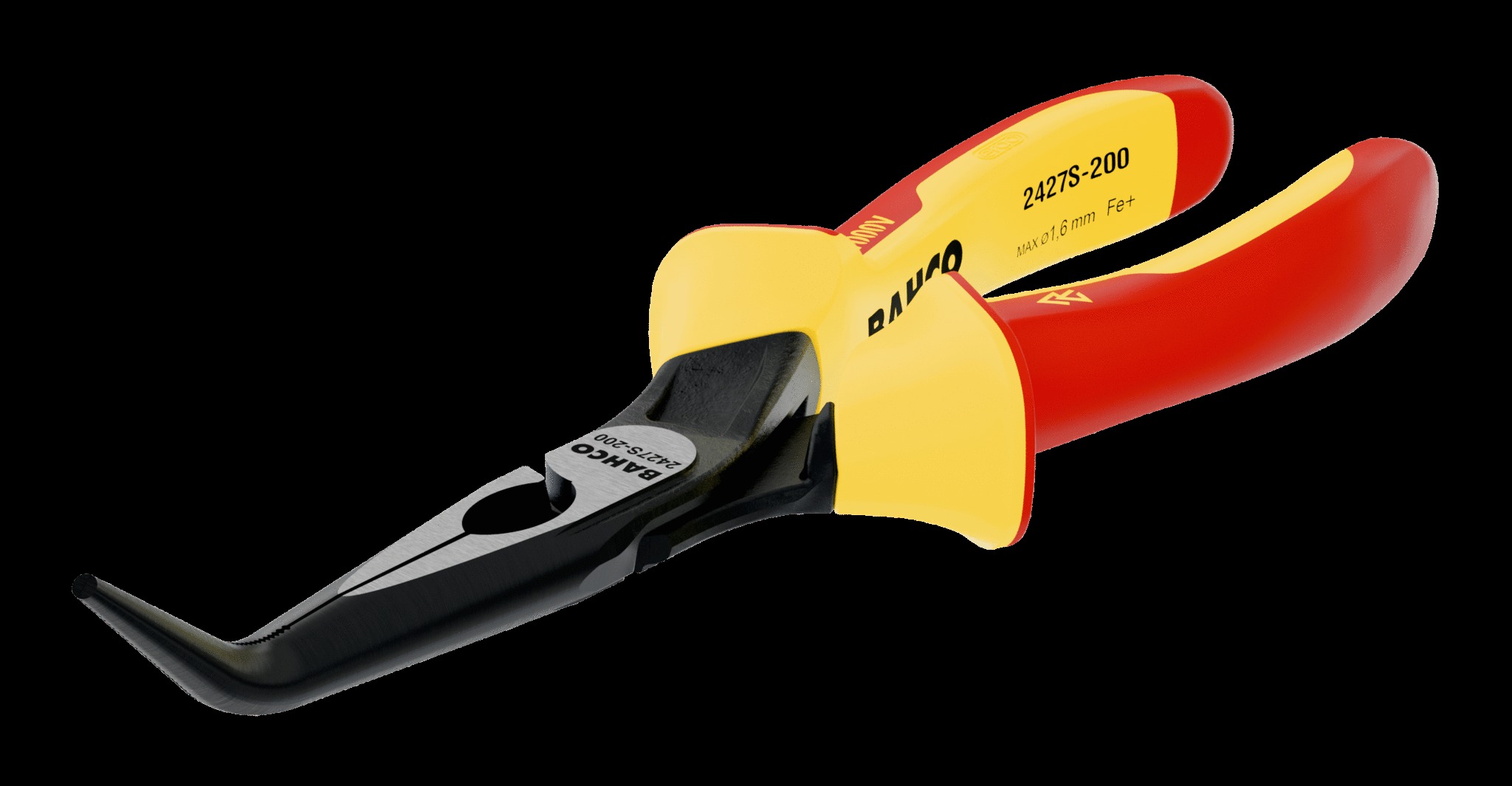 Bahco SNIPE BENT PLIERS 2427S-160