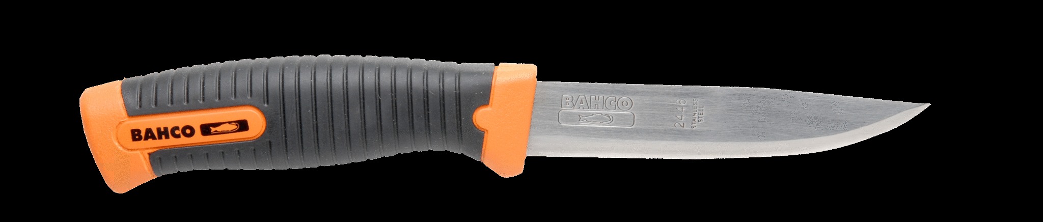 Bahco Multipurpose Tradesman Knife with 2-Component Handle and Double Button Holster - Image 2