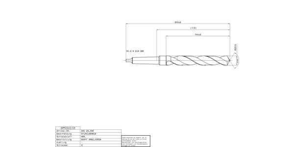Guhring Twist drills - Taper shank HSS - Image 2