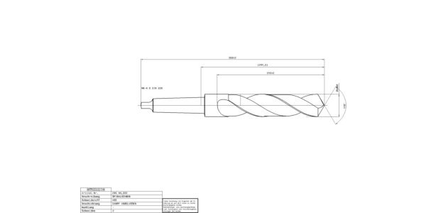 Guhring Twist drills - Taper shank HSS - Image 2