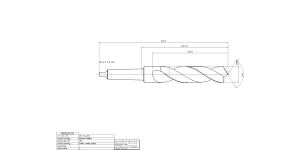 Guhring Twist drills - Taper shank HSS - Image 2