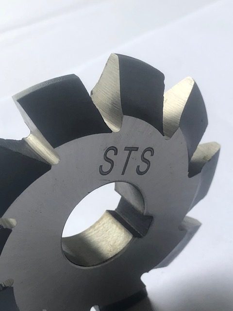 GEAR CUTTER HSS - M35 24DP 14.5°PA No.8 (cuts 12 to 13 teeth) 1" bore - Image 3