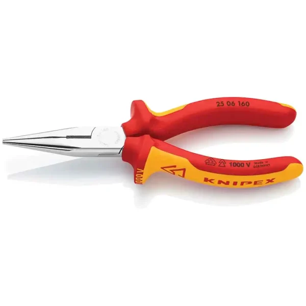 KNIPEX 1000V SNIPE NOSE PLIERS 160MM