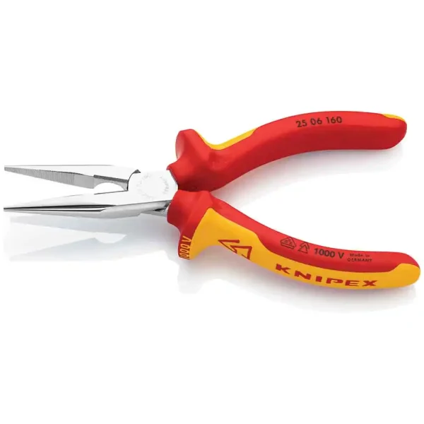 KNIPEX 1000V SNIPE NOSE PLIERS 160MM - Image 2